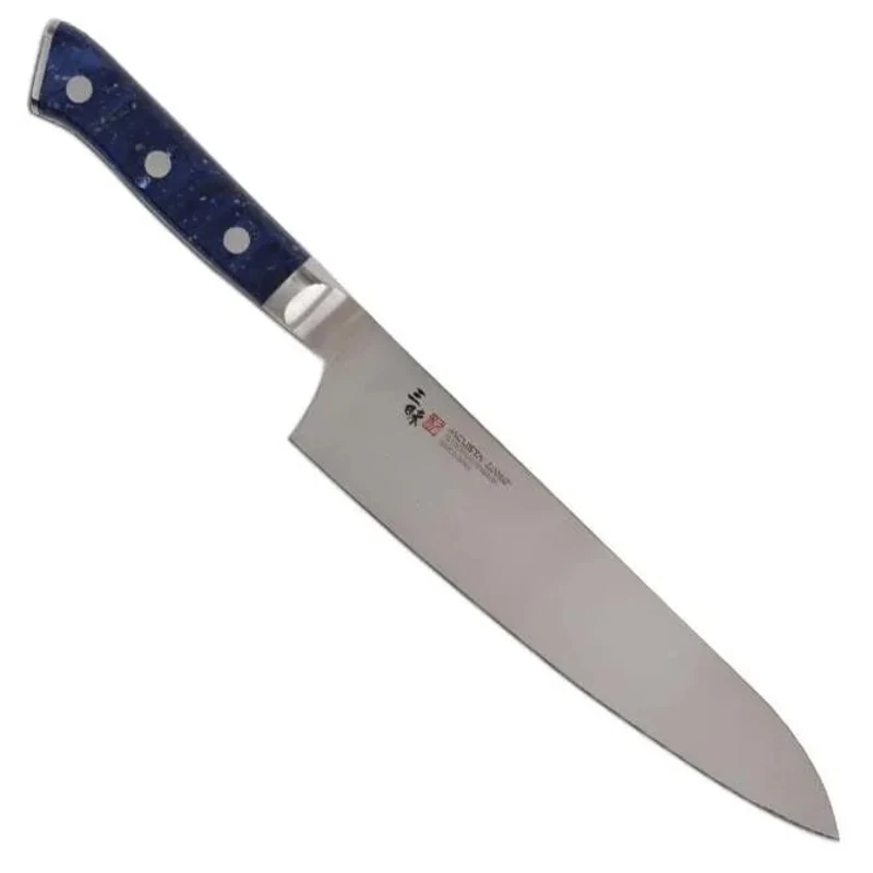 Limited Edition Zanmai Pro Gyuto Chef Knife with Elderberry Corian Handle